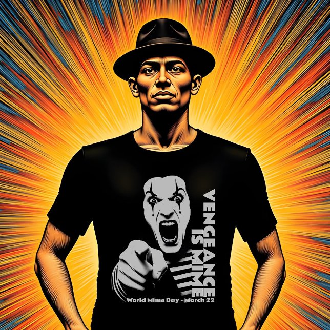 T-shirt Journée mondiale de la Mime (Créateur téléchargé)