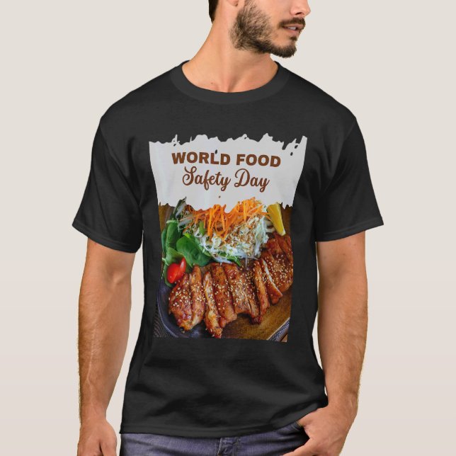 T-shirt Journée Mondiale De La Sécurité Alimentaire 7 Juin (Devant)