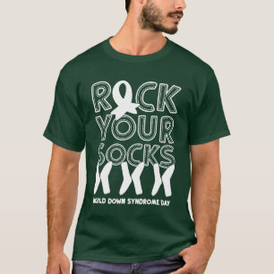 T-shirt Journée mondiale de la trisomie 21 : Chaussettes d