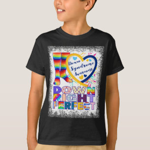 T-shirt Journée mondiale de la trisomie 21 Rockez vos chau