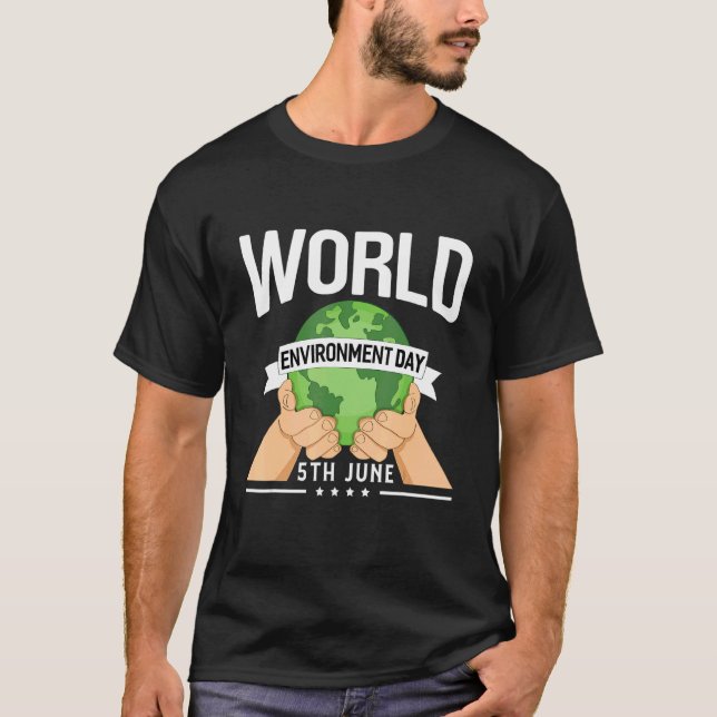 T-shirt Journée mondiale de l'environnement Environnement (Devant)