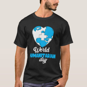 T-shirt Journée mondiale de l'humanitaire