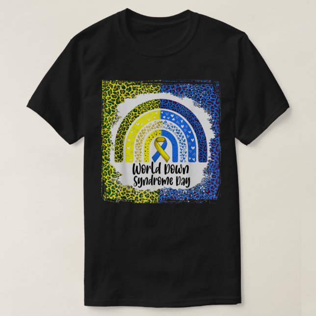 T-shirt Journée mondiale de sensibilisation à la trisomie  (Design devant)
