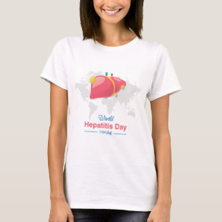 T-shirt Journée mondiale de sensibilisation à l'hépatite