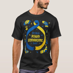 T-shirt Journée mondiale de sensibilisation au syndrome d'