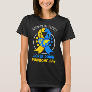 T-shirt Journée mondiale de sensibilisation au syndrome de
