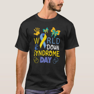 T-shirt Journée mondiale du syndrome de Down Chaussettes d