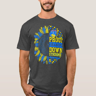 T-shirt Journée mondiale du syndrome de Down Fière Grand-m