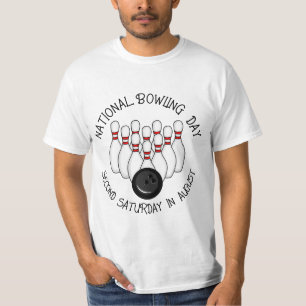 T-shirt Journée nationale de bowling
