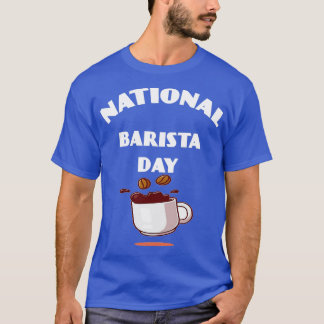 T-shirt Journée nationale de la Barista