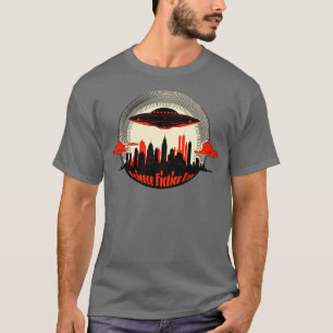 T-shirt Journée nationale de science-fiction OVNI