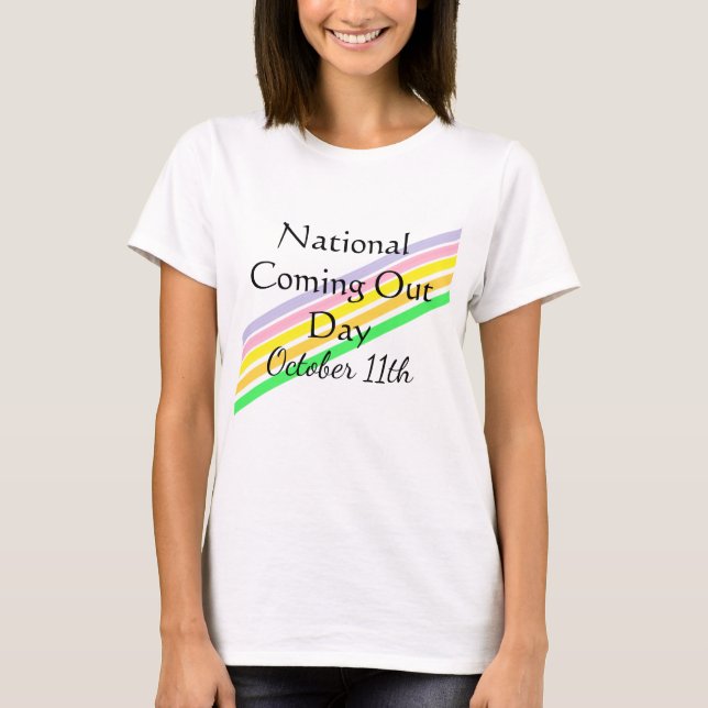T-shirt Journée nationale de sortie 11 octobre (Devant)