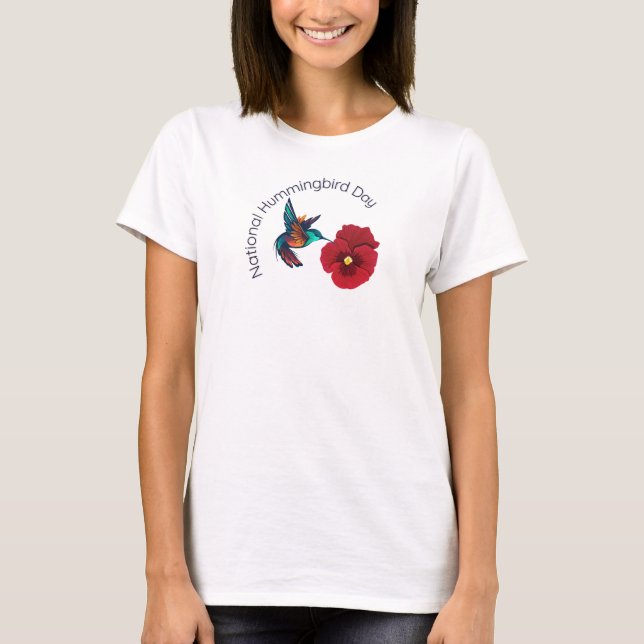T-shirt Journée nationale des colibris (Devant)