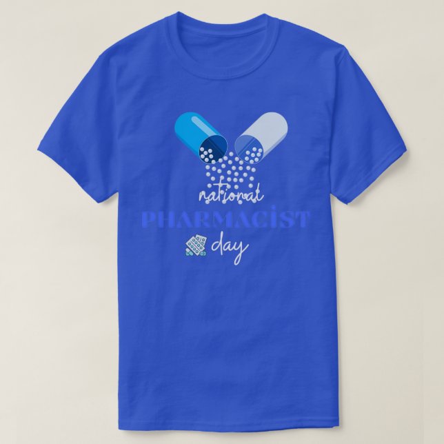T-shirt Journée nationale des pharmaciens 16 (Design devant)