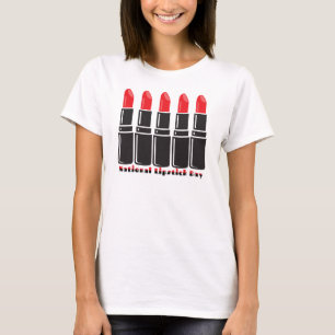 T-shirt Journée nationale du bâton à lèvres