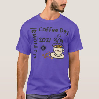 T-shirt Journée nationale du café 2021