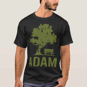 T-shirt Journée paisible - Adam Nom