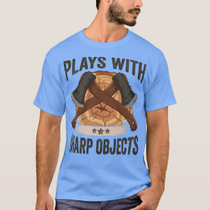 T-shirt Journger Joue Avec Objets Sharp Ax Lumberjack