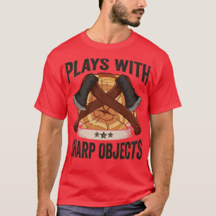 T-shirt Journger Joue Avec Objets Sharp Ax Lumberjack