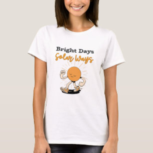 T-shirt Jours brillants, l'énergie solaire