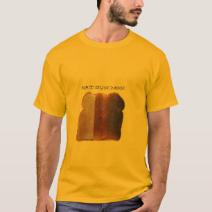 T-shirt Jours brûlés samedi dimanche lundi de pain grill