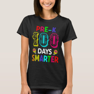 T-shirt Jours De L'École Pré-k Étudiant Smarter