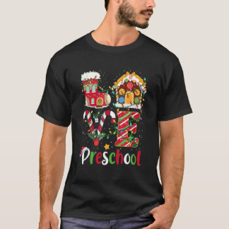 T-shirt Jours de Noël Amour Enseignant préscolaire Noël