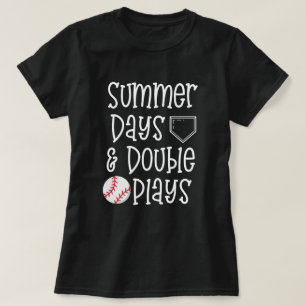 T-shirt Jours d'été de pièce en t de maman de citation de