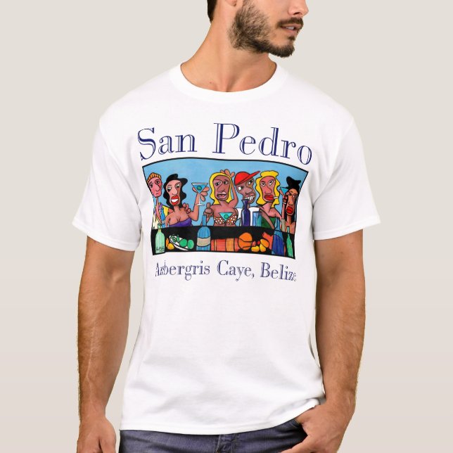 T-shirt "Jours gaspillés et nuits gaspillées " (Devant)