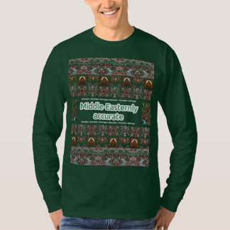T-shirt Joy Green Moyen-Orient exacte Noël laid