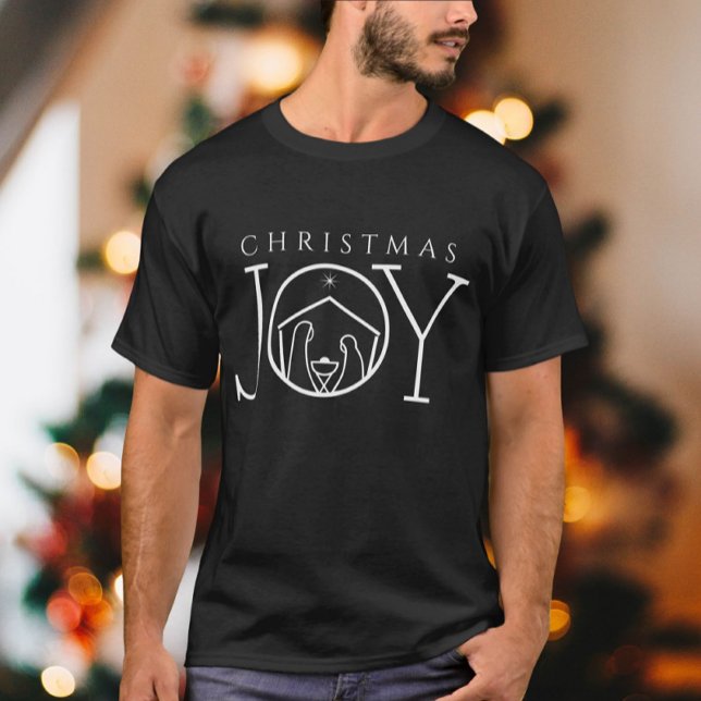 T-shirt JOY Nativity Christian Religious Christmas (Créateur téléchargé)