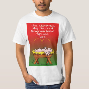 T-shirt Joy & Pees ! ! ! - Noël drôle
