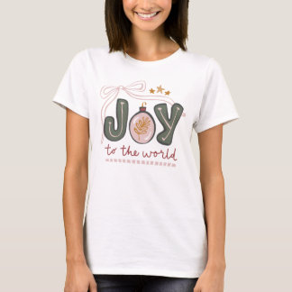 T-shirt Joy to the World Christmas shirt
