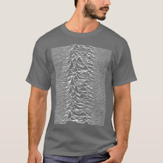 T-shirt JOY UNKNOWN PLEASURE DIVISION drôle