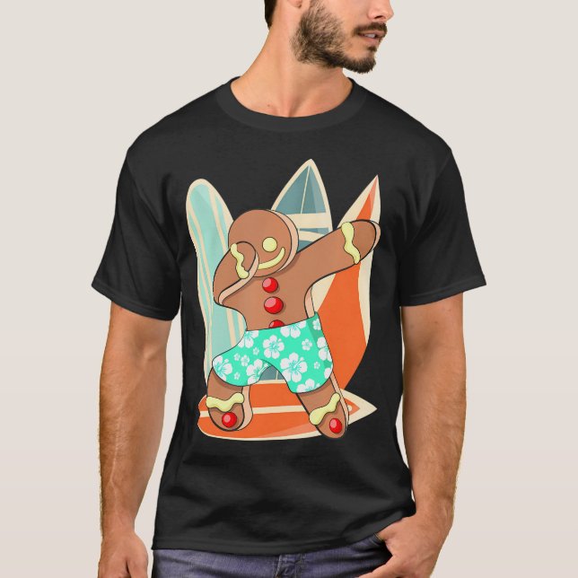 T-shirt Joyau de la plage de Noël (Devant)