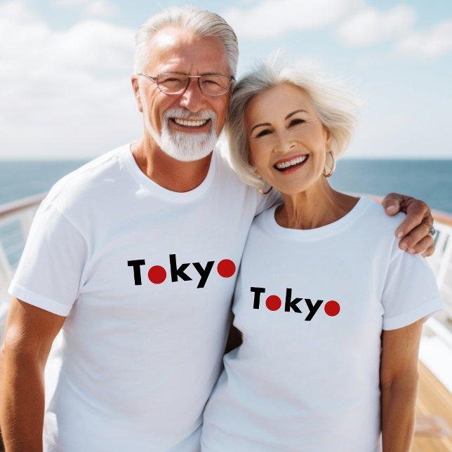 T-shirt Joyau japonais de Tokyo moderne - couleurs claires (Créateur téléchargé)