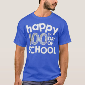 T-shirt Joyeuse 100e Jour de la Chalk scolaire