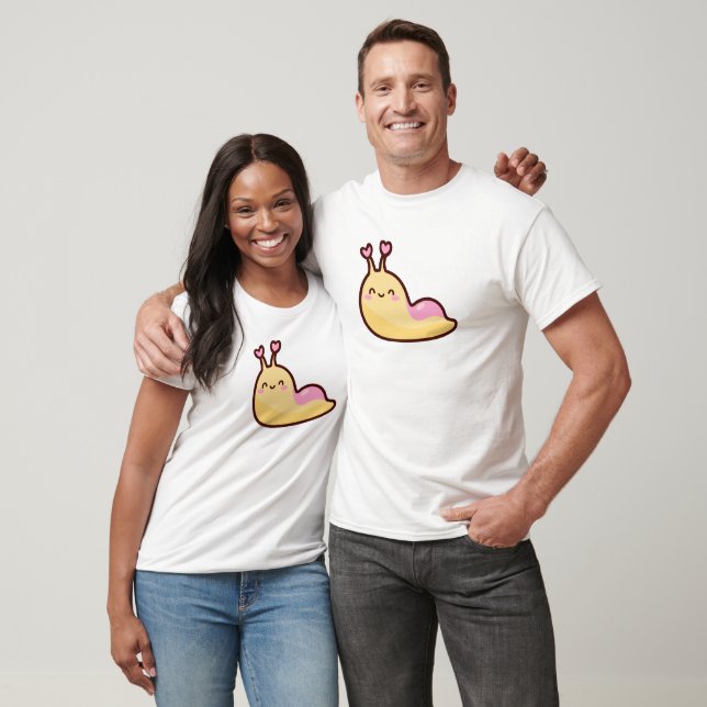 T-shirt Joyeuse boue mignonne (Unisexe)