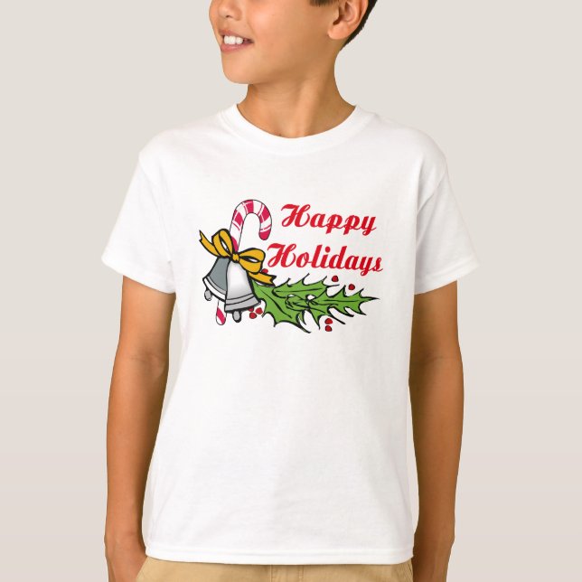 T-shirt Joyeuse chemise de vacances (Devant)
