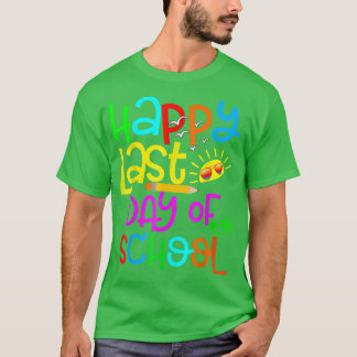T-shirt Joyeuse Dernière journée de l'enseignant de l'écol