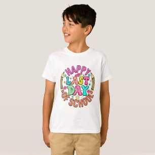 T-shirt Joyeuse Dernière journée d'école