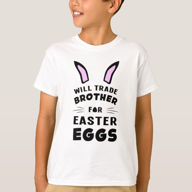 T-shirt Joyeuse Easter Bunny Animal Egg Cool Drôle Idée ca (Devant)