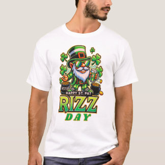 T-shirt Joyeuse fête de la St-Pat Rizz Drôle de cadeaux po