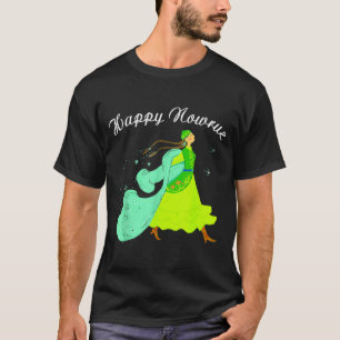 T-shirt Joyeuse fête de Nowruz Nouvel An persan Danseuse