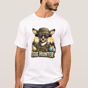 T-shirt Joyeuse fête de Pâques Camo Drôle de chasse Garçon