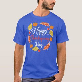 T-shirt Joyeuse fête de Thanksgiving 8