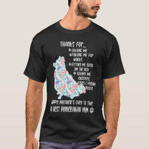 T-shirt Joyeuse fête des mères 2021 Chien de maman de Pomé