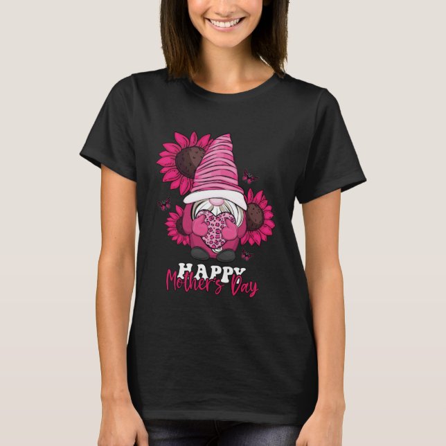 T-shirt Joyeuse Fête des Mères 2023 Fête des Mères Gnomies (Devant)