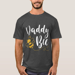 T-shirt Joyeuse fête des mères papa famille d'abeilles jum