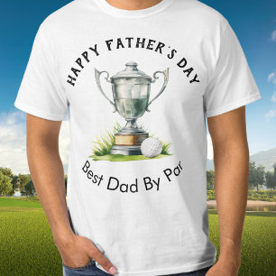 T-shirt Joyeuse Fête des Pères Meilleur Papa Trophée Par G